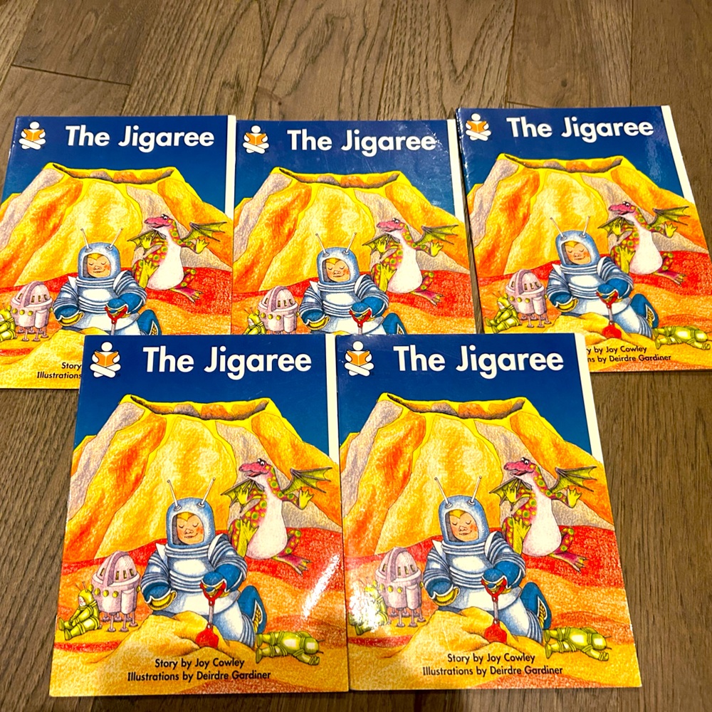 Lot Of 5 “ The Jigaree” By Joy Cowley Levelled PM Readers